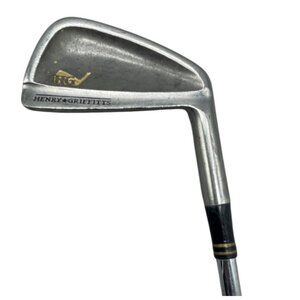 Henry-Griffitts Single 5 Iron Golf Club Steel Shaft Right-Handed black grip READ